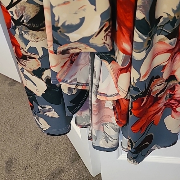 Hi-lo multi-colour maxi dress, NWT - Picture 4 of 5